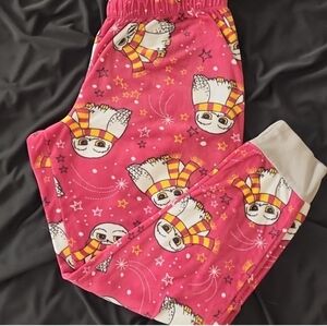 Warner Bros. Pink Owl Pajama Pants